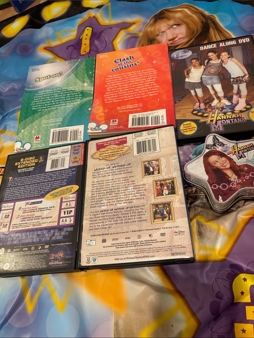 Hannah Montana popstar, dance mat, instructional DVD, new poster - Picture 5 of 5